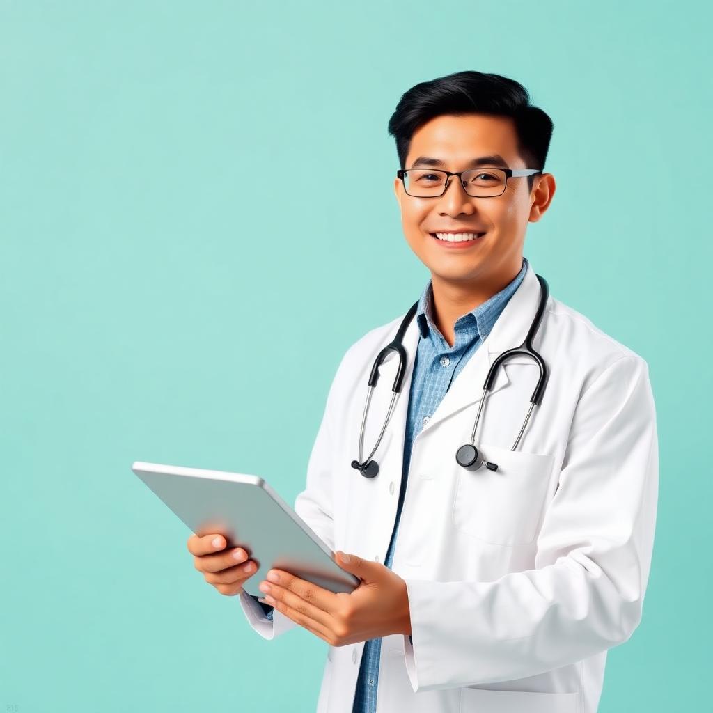 Professional doctor on call in Bali