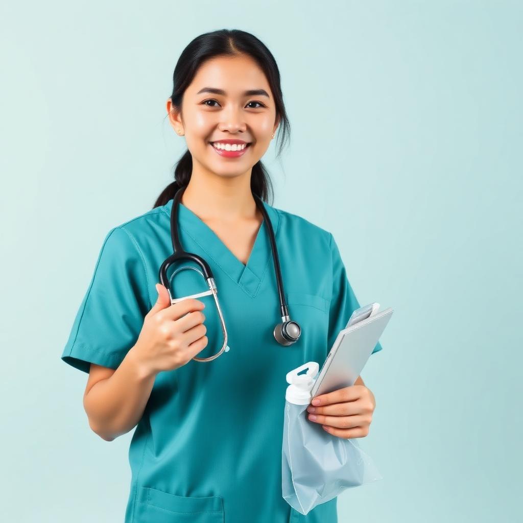 Professional nurse on call in Bali