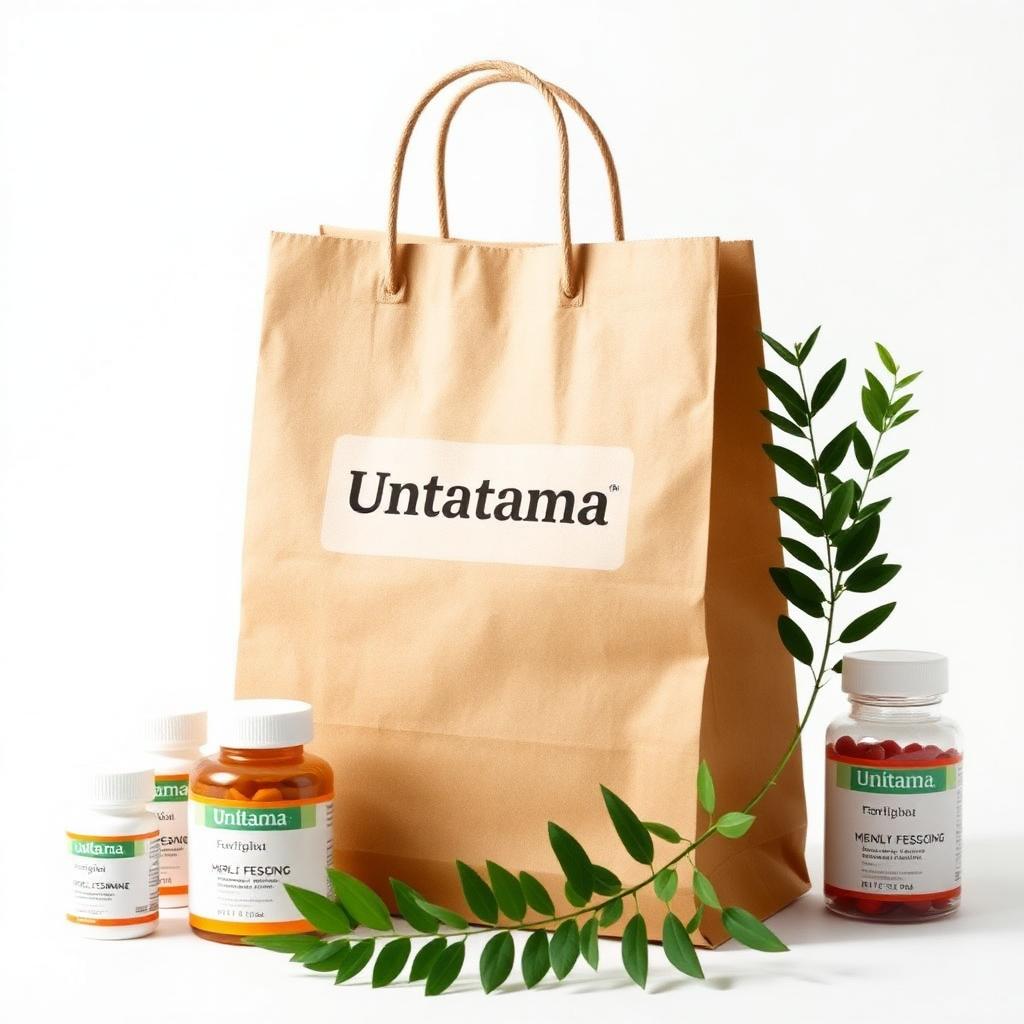 Unitama pharmacy delivery bag with medications